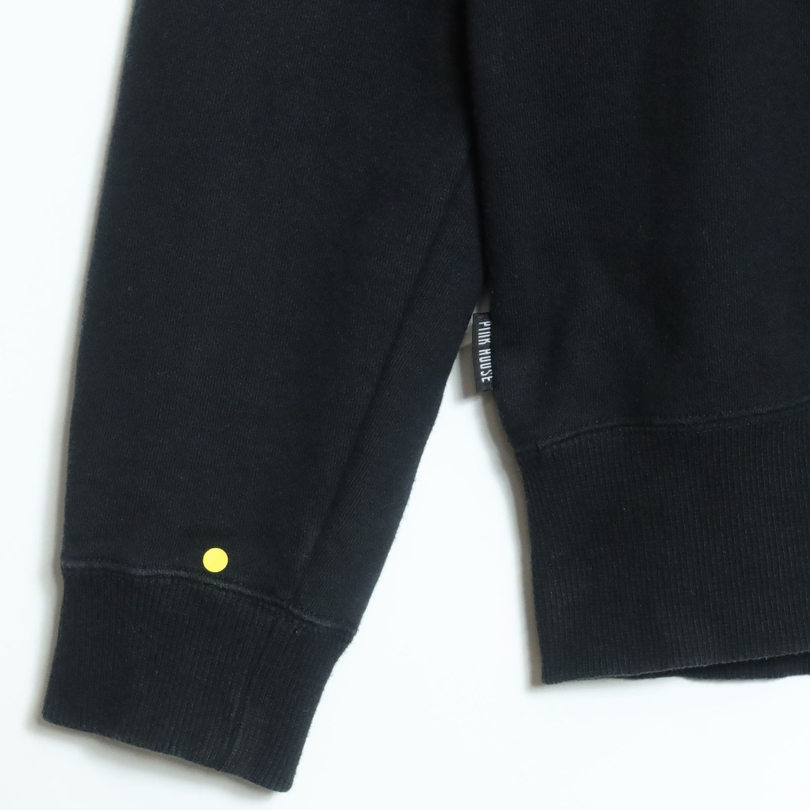 ピンクハウス☆トレーナー スウェット チュニック 大きいサイズL 黒系