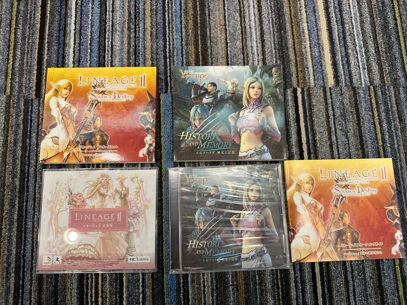 LINEAGE リネージュⅡ マスターズキット Scions of Dcstiny（中古