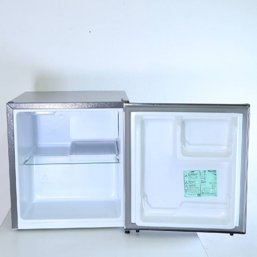 2023年製 ハイセンス 45L 1ドア 小型冷蔵庫 HR-A45S シルバー 右開き