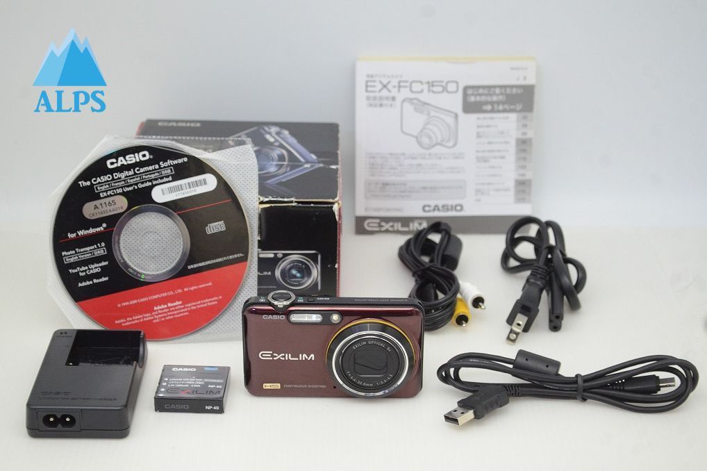 良品 CASIO カシオ HIGH SPEED EXILIM EX-FC150 コンパクトデジタル