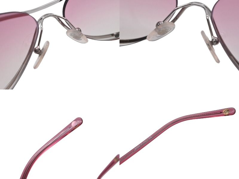 極美品 CHANEL シャネル サングラス アイウェア 4020 c.146/58 サイズ