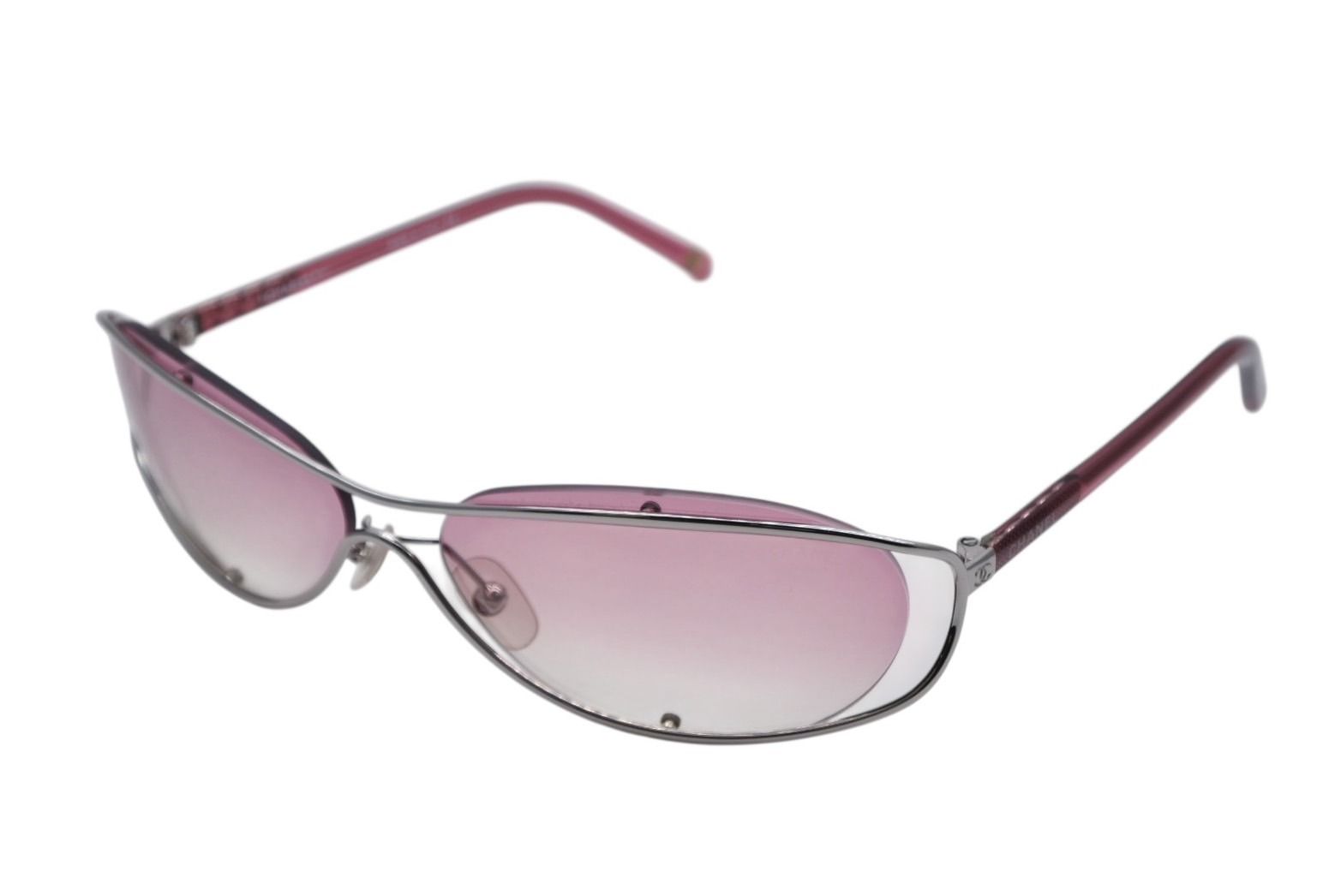 極美品 CHANEL シャネル サングラス アイウェア 4020 c.146/58 サイズ