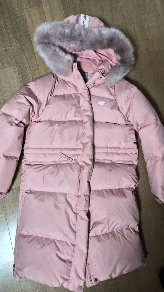 ニュー ンス キッズ グース ダウンジャケット ロング丈 155