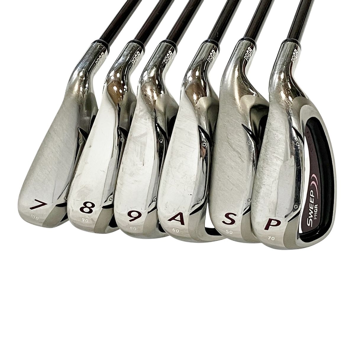 PRGR SWEEP CT-13 7.8.9.A.P.S レディース アイアン ゴルフクラブ 6本