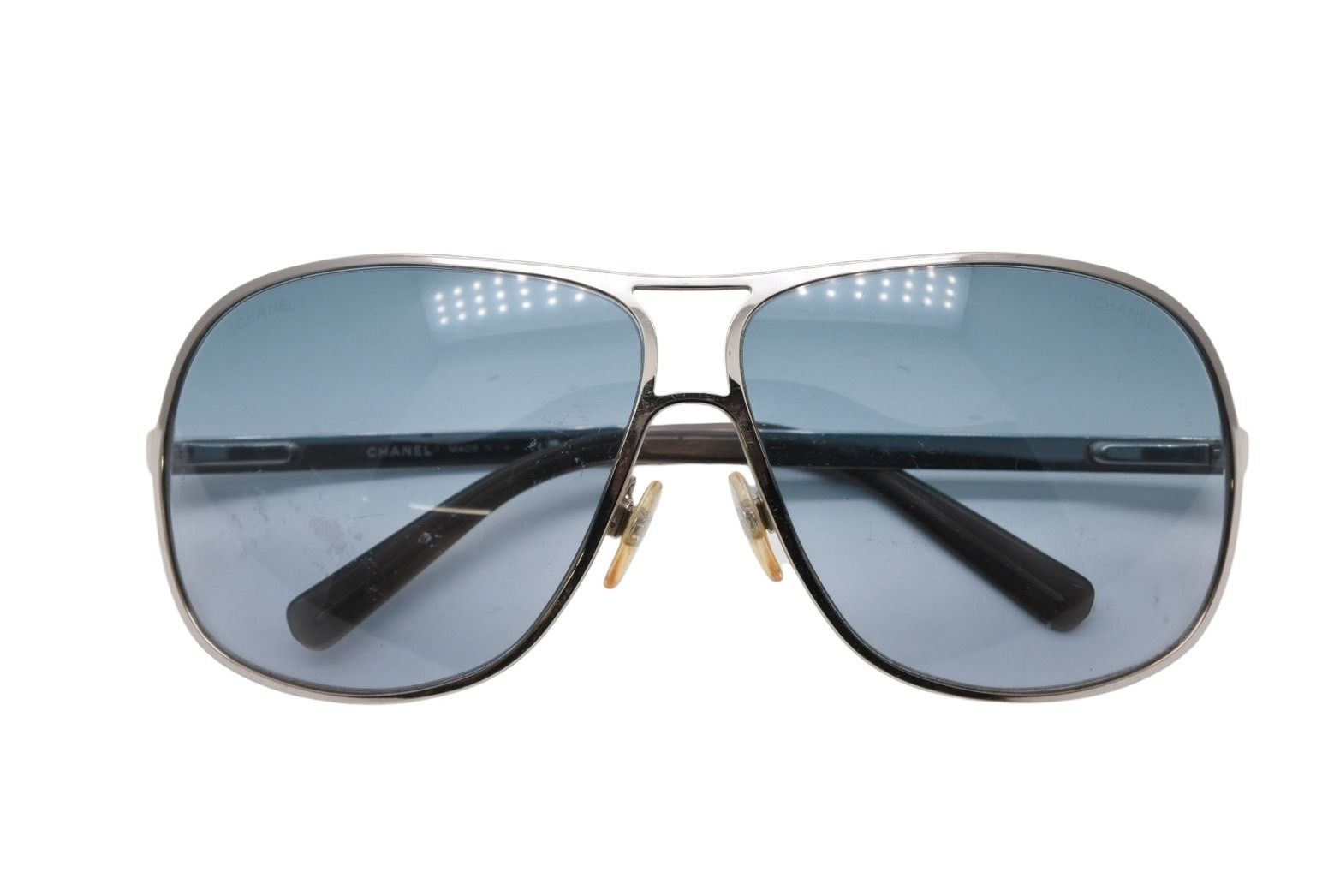 【美品・正規品】CHANEL シャネル サングラス ココマーク ティアドロップ CHANEL シャネル ティアドロップ サングラス アイウェア c.124/8G