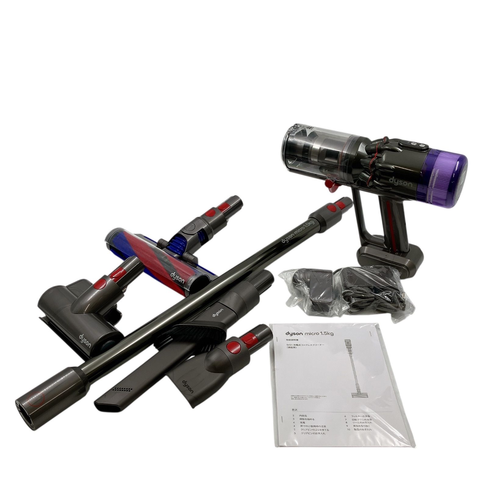 1203 A Dyson ダイソン Micro 1 5 kg SV 21 充電式 コードレスクリーナー 家庭用 掃除機 AL 20089 01