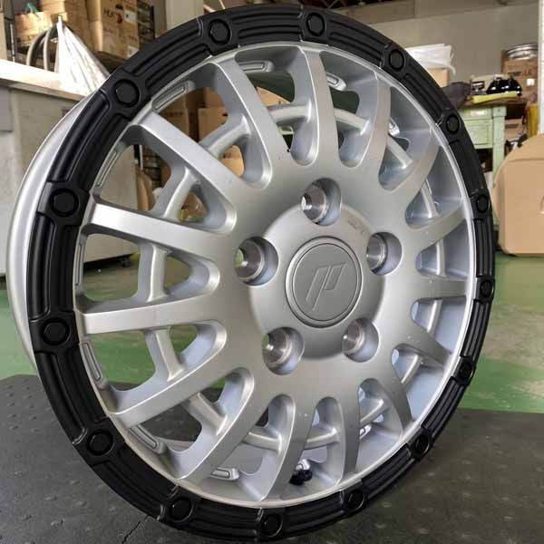 訳アリ品 車検対応 フィアット デュカト PCD 130 5 H 5穴 16インチ ホイール 4本セット マキシ L 2 3 キャンピングカー マットブラック シルバー ボルト対応