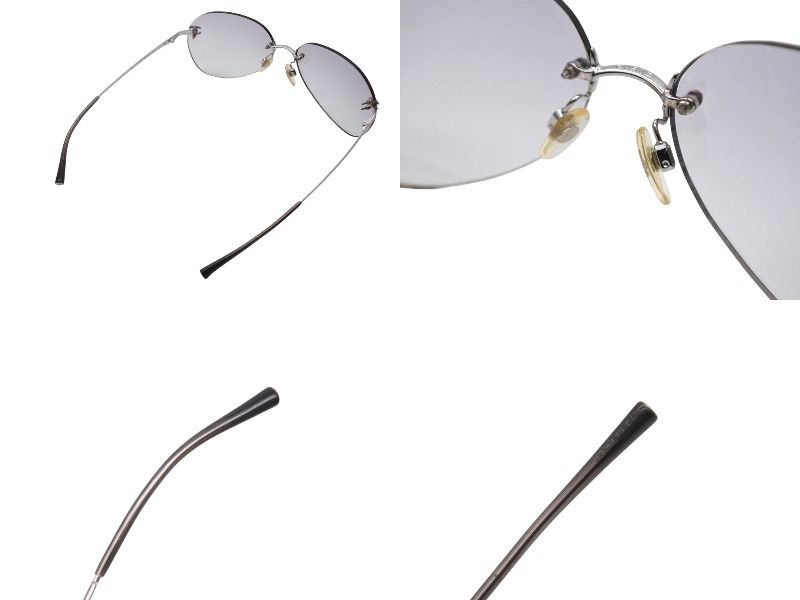 極美品 CHANEL シャネル リムレス サングラス アイウェア 2051 c.124