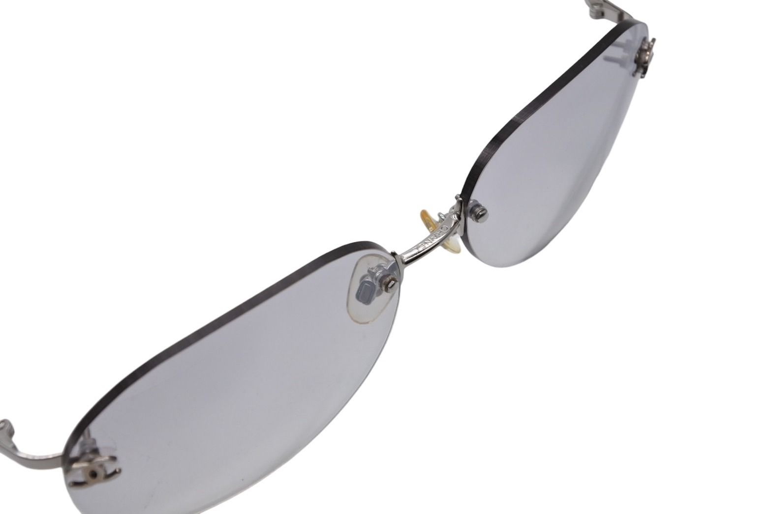 極美品 CHANEL シャネル リムレス サングラス アイウェア 2051 c.124
