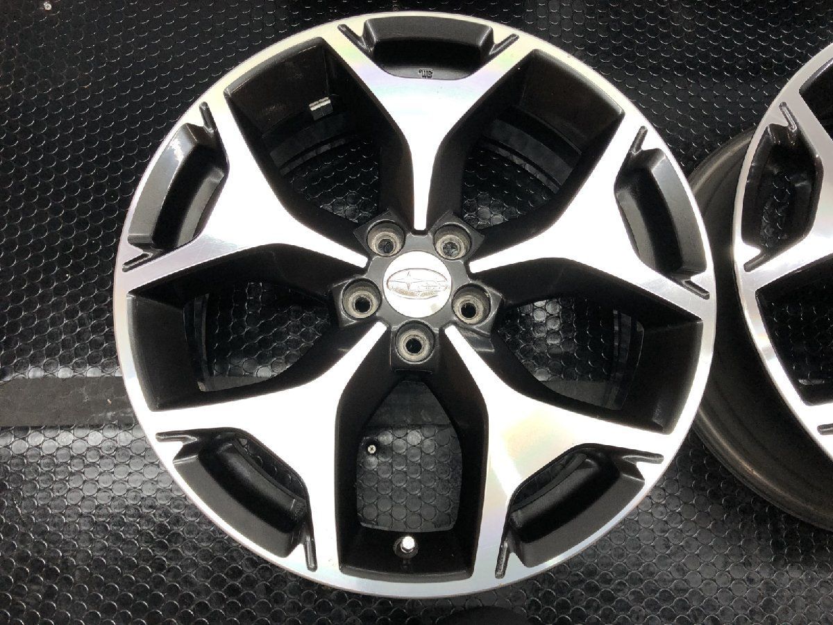SUBARU スバル SJフォレスター 純正ホイール 18インチ 4本 7J5HPCD100+