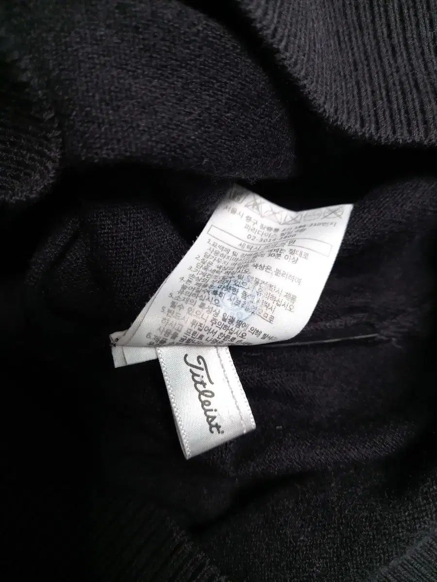 Titleist ブラック ゴルフ ニット プルオーバー L - メルカリ