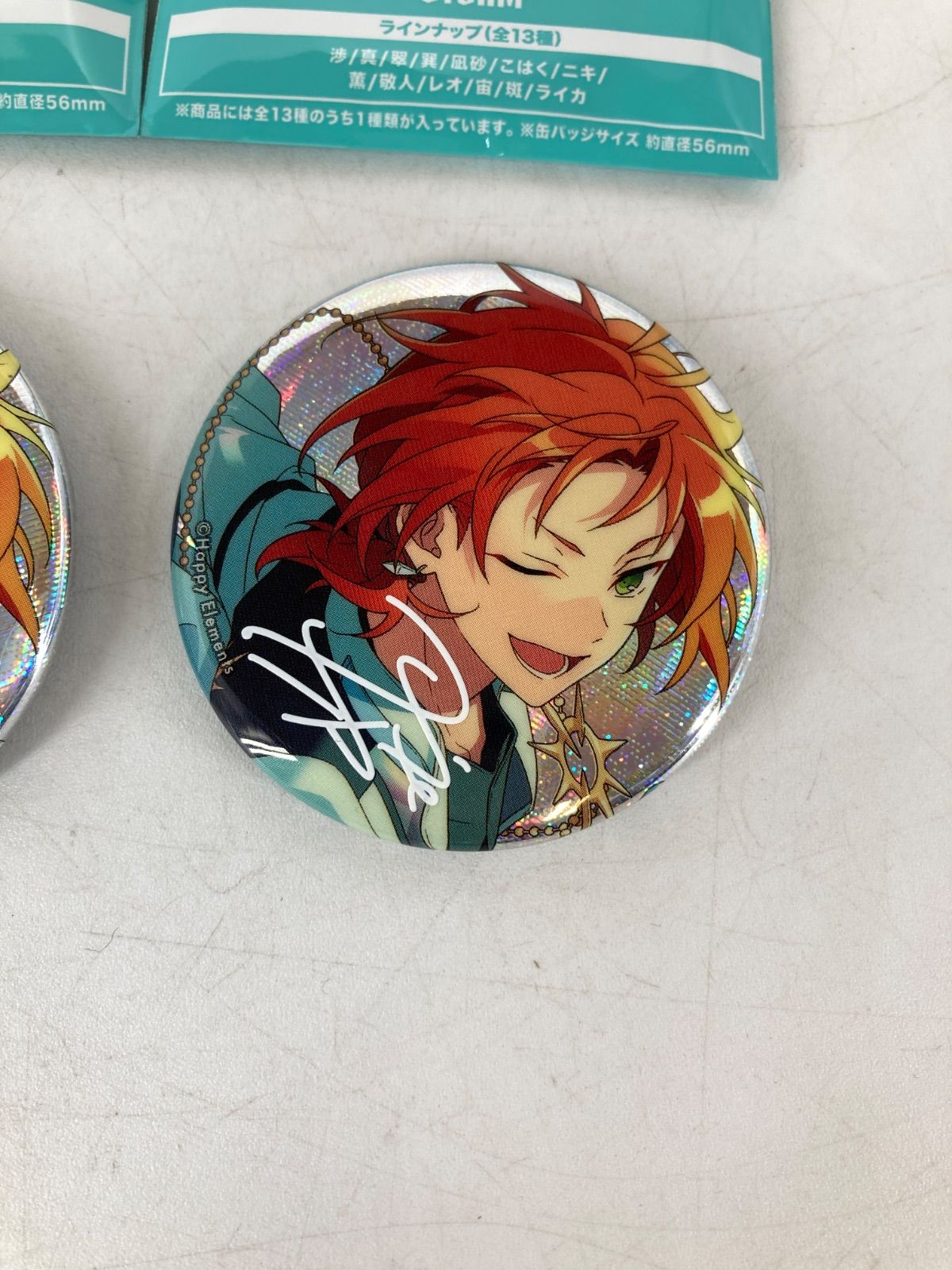 あんスタ 9周年 缶バッジ レオ 広店】あんスタ 9周年 月永レオ 缶バッジ 2点 あんさんぶるスターズ