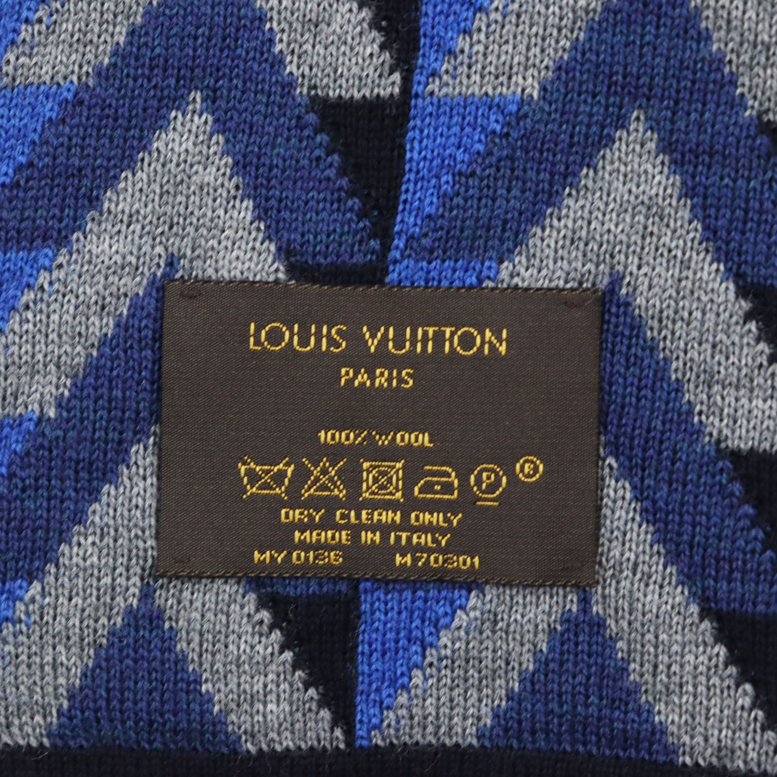 美品○LOUIS VUITTON ルイヴィトン M70301 エシャルプ・Vオブセシオン