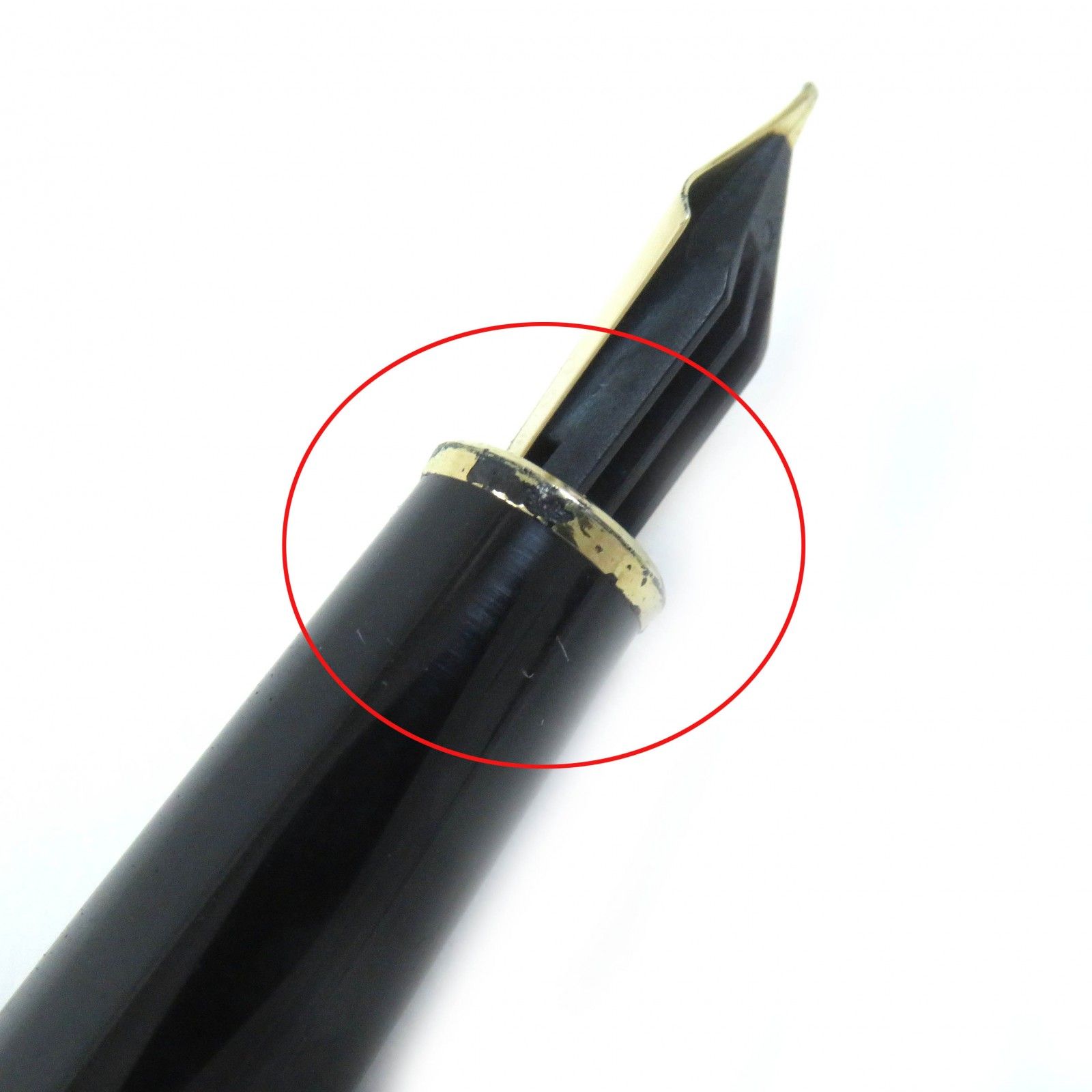 良品△MONTBLANC モンブラン クラシック Mニブ ペン先14K マイ