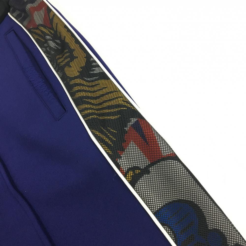 ラッセルノ ジョガーパンツ ネイビー×黒 サイドメッシュライン