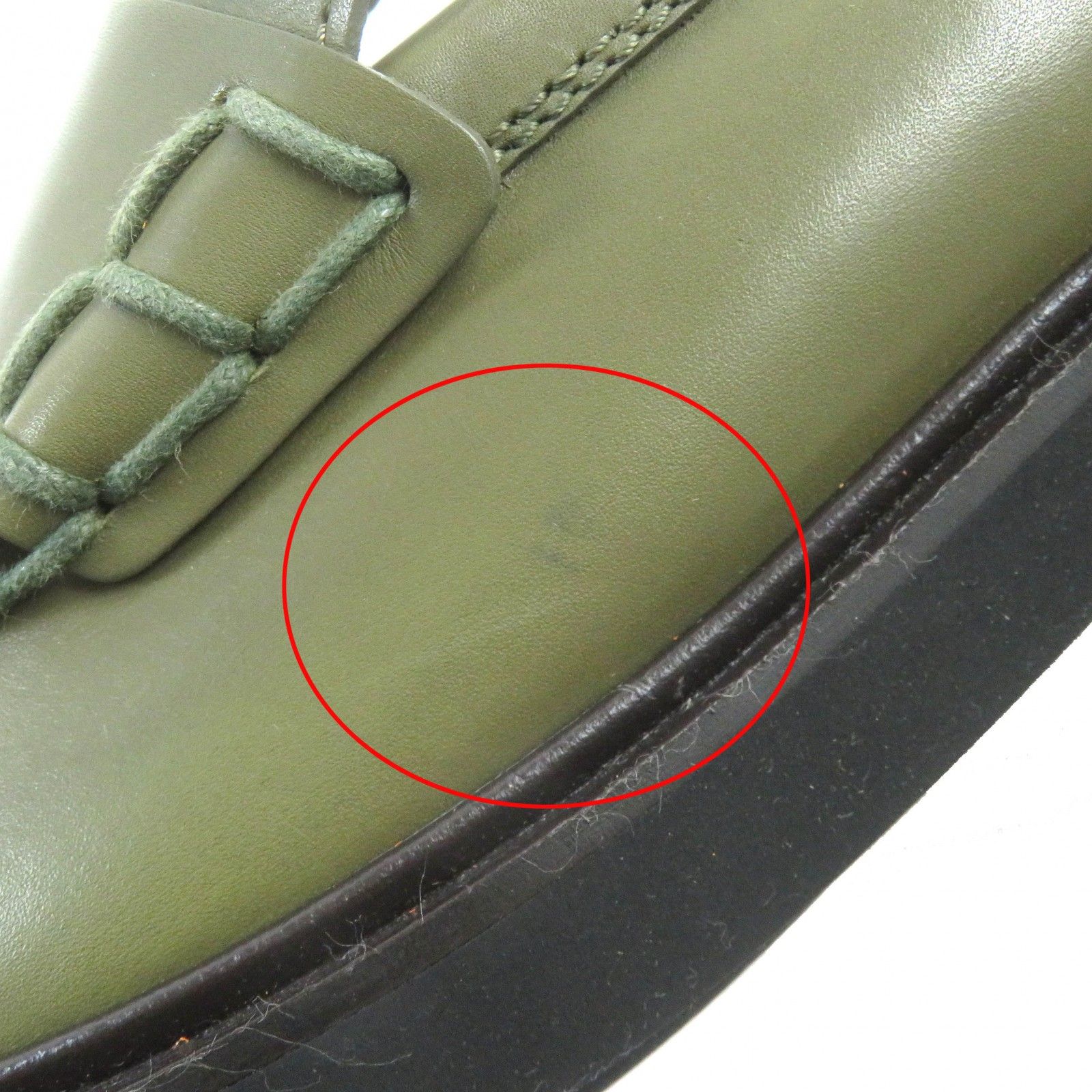 未使用品△TOD'S トッズ MOCASSINO EXTRALIGHT 92C レザー ロゴ型押し