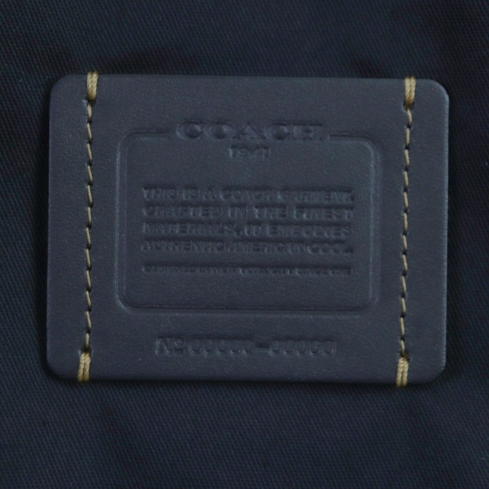 極美品▽COACH コーチ 97835 比翼仕立て ショート丈ジャケット ロング