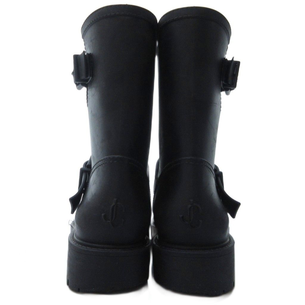 ジミーチュウ JIMMY CHOO ショートレインブーツ レインシューズ