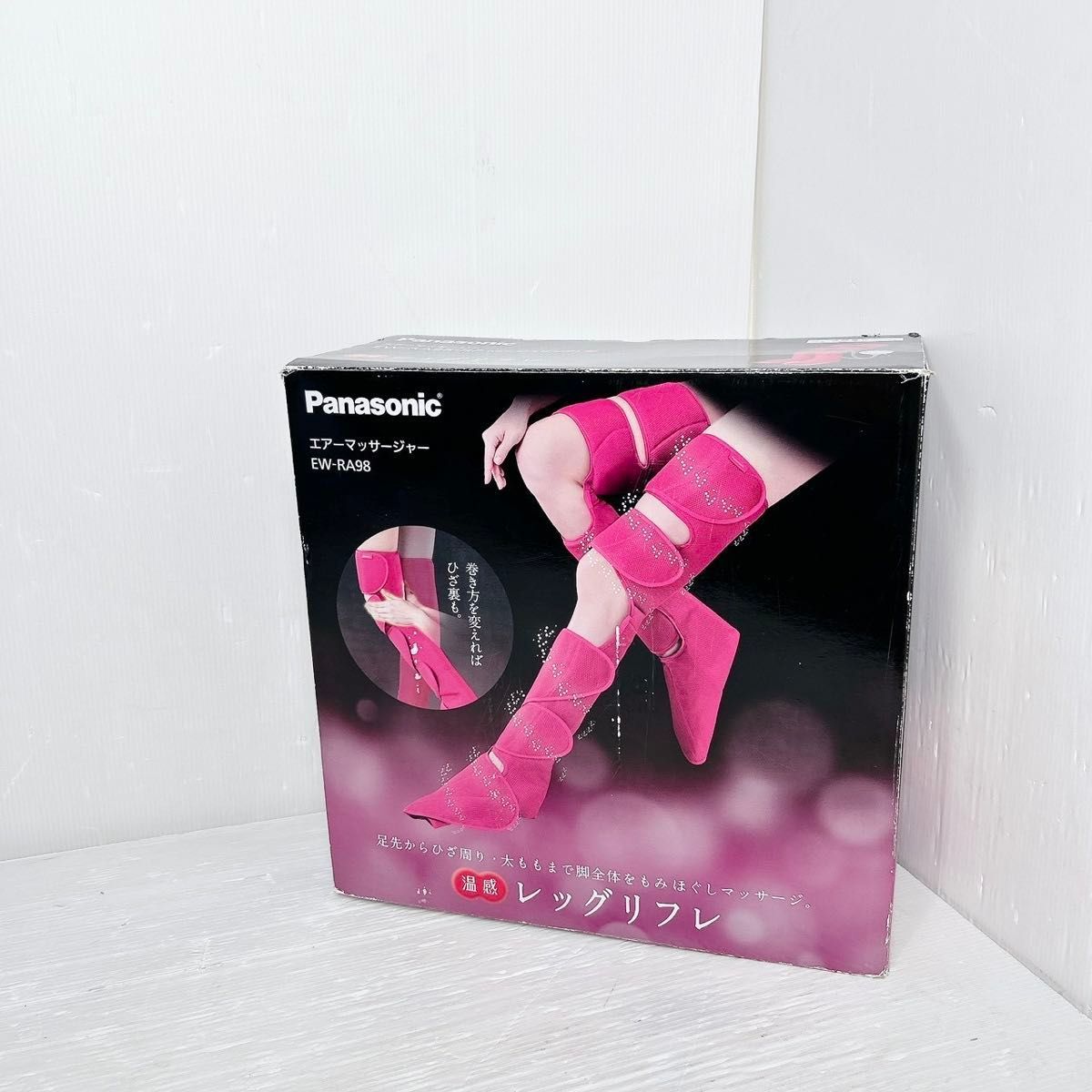 Panasonic エアーマッサージャー レッグリフレ EW RA 98 P ピンク