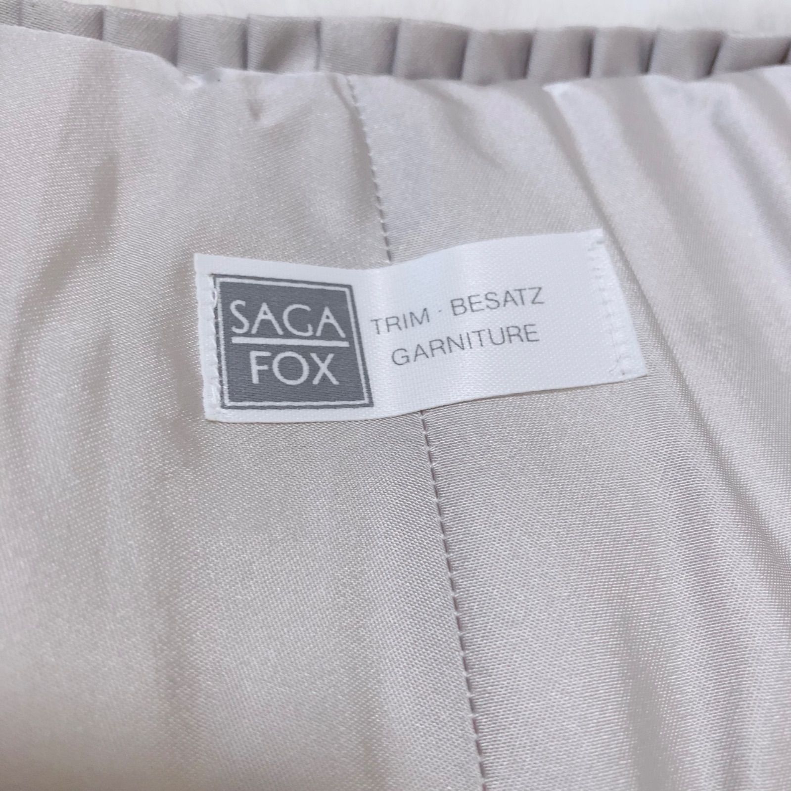 RE261 【極美品】SAGAFOX サガフォックス ファーショール ストール