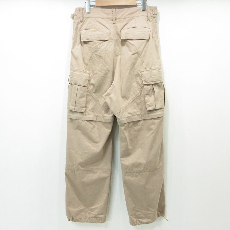 PROJECT G R プロジェクトジーアール 2 WAYカーゴパンツ ハーフパンツ ベージュ サイズ 1 107