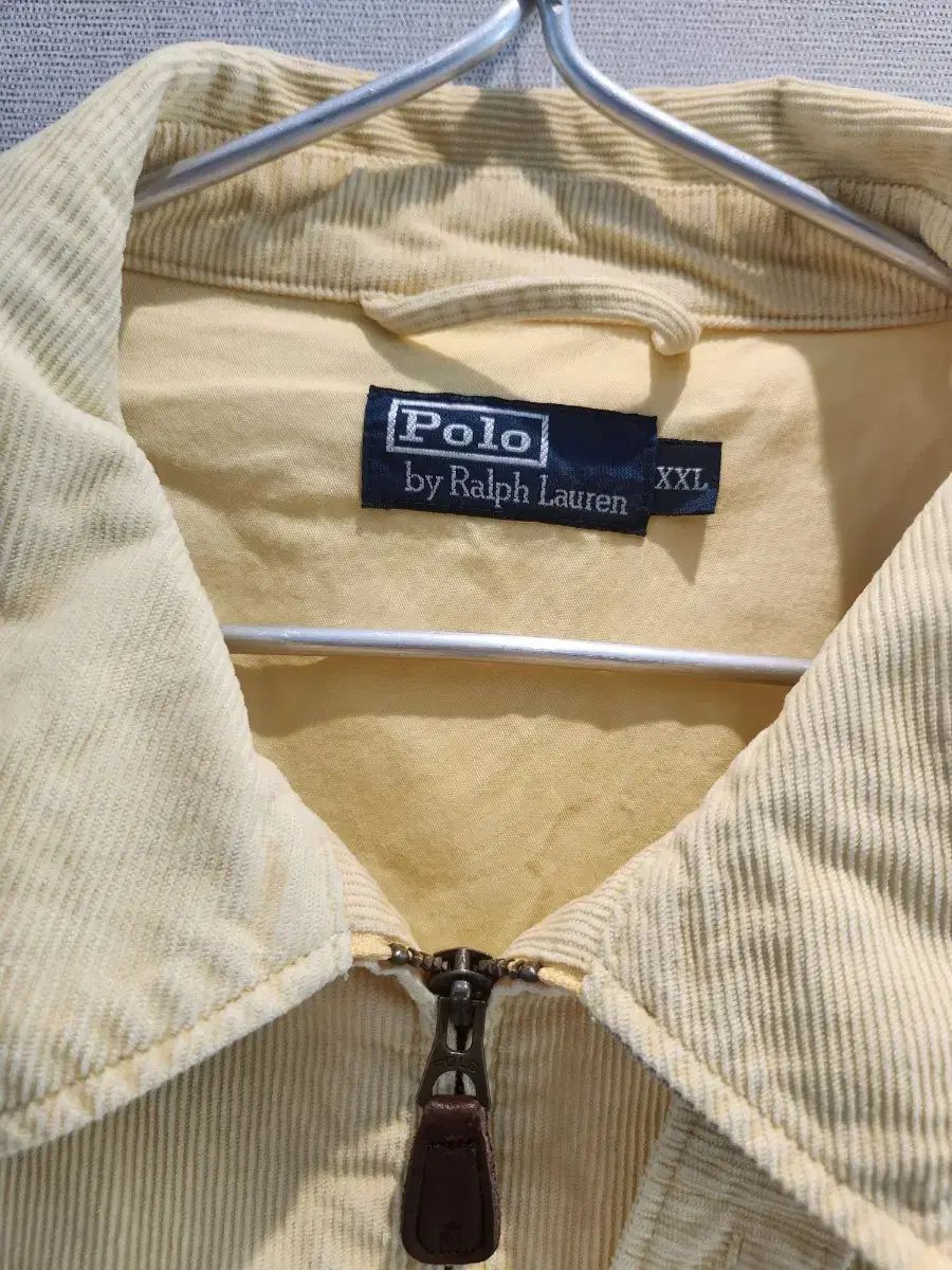 ポロラルフローレン コーデュロイ コットン ジャケット イエロー