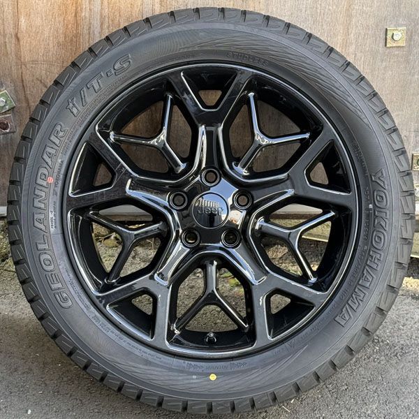 在庫ラス1 流通少 20インチ グランドチェロキー WL WK WH i T S 265 50 R 20 スタッドレス タイヤホイール 4本セット グラチェロ 8 J 56 127 5 H