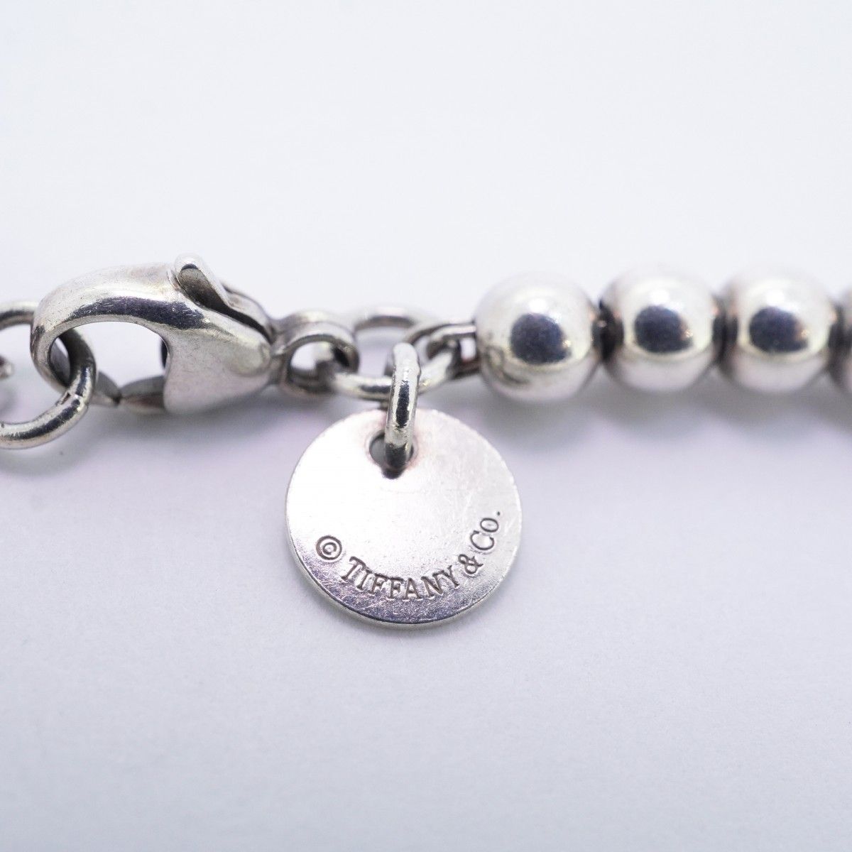 【超美品】ティファニー リターントゥ ハート ブレスレット ボールチェーン 5job0649】ティファニー ブレスレット リターントゥハート/ボール
