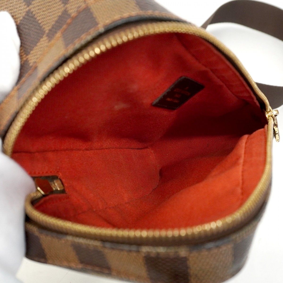 5 of 6345 ルイヴィトン ボディバッグ ダミエ ジェロニモス N 51994 エベヌ メンズ きれいめ デイリー使い