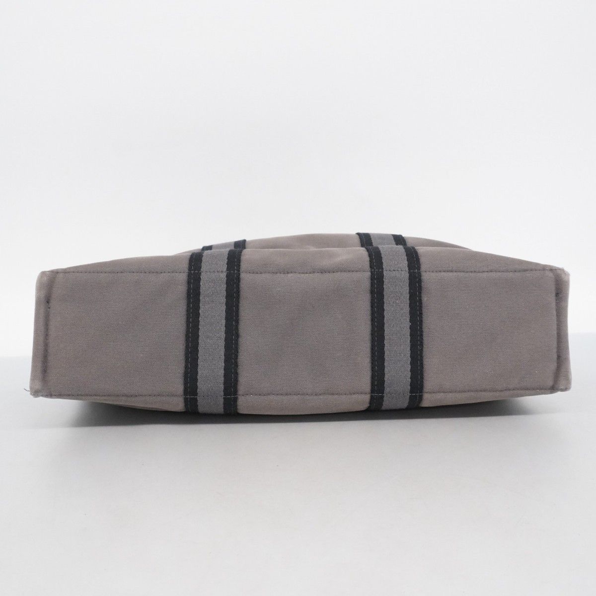 5of6370】エルメス トートバッグ フールトゥMM キャンバス グレー