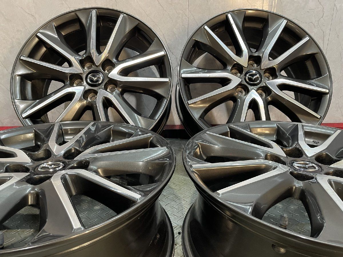 MAZDA DK系 CX 3 ホイール 18インチ 4本 50 アクセラ ビアンテ 5 アテンザ流用 MHA 707