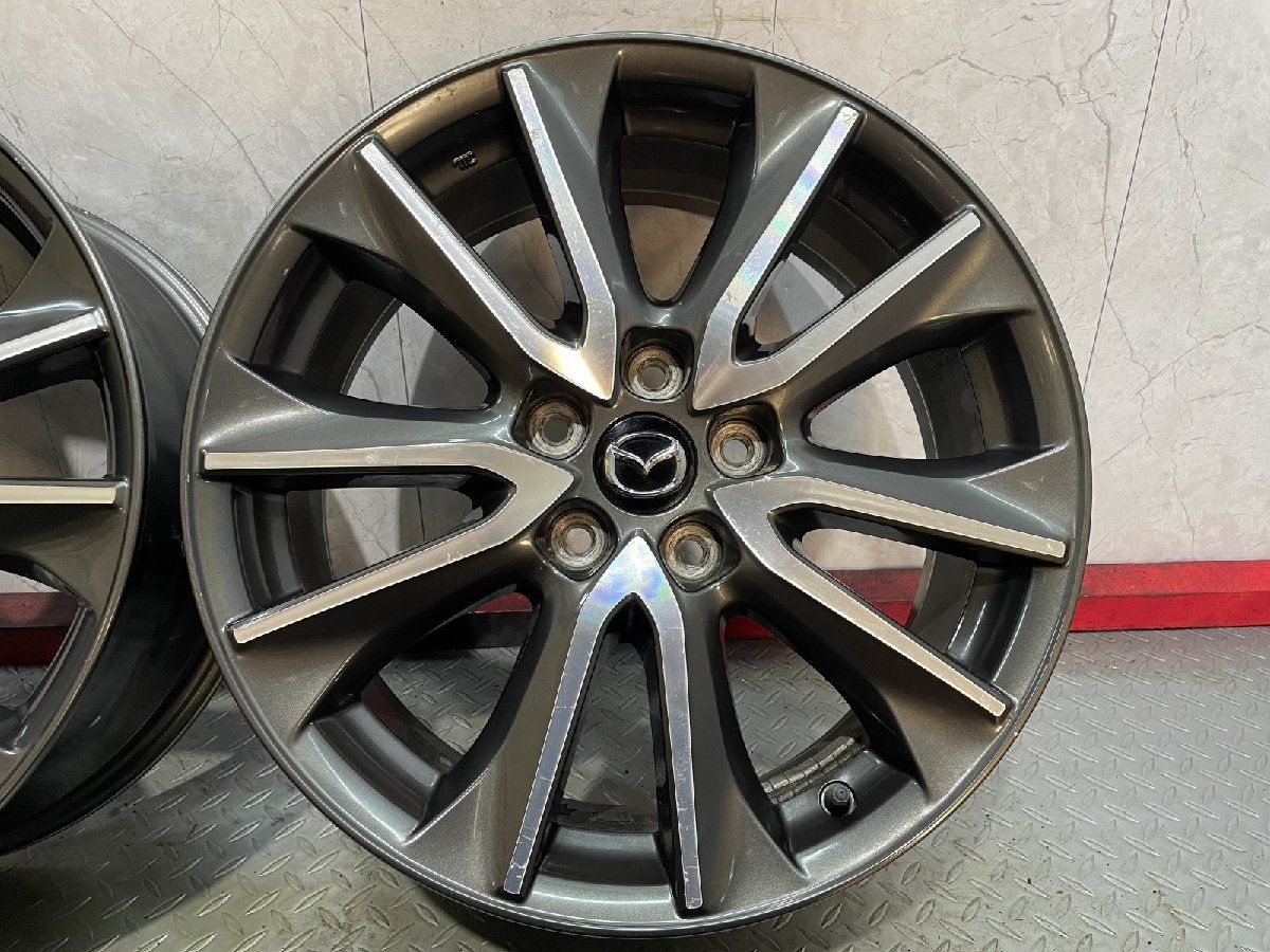  MAZDA DK系 CX 3 ホイール 18インチ 4本 50 アクセラ ビアンテ 5 アテンザ流用 MHA 707 18インチ ホイール
