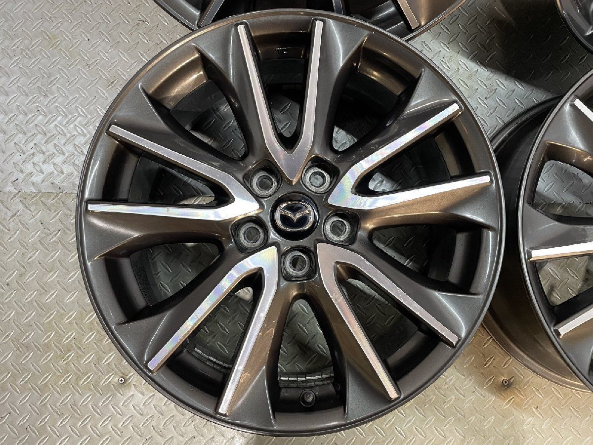 MAZDA DK系 CX 3 ホイール 18インチ 4本 50 アクセラ ビアンテ 5 アテンザ流用 MHA 707