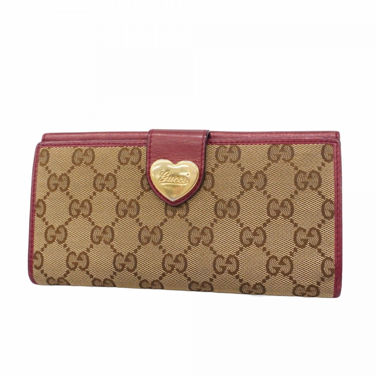 5of6385】グッチ 長財布 GGキャンバス 203550 キャンバス ブラウン