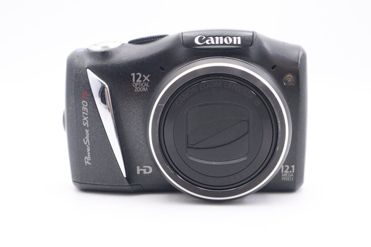Canon Powershot SX 130 IS キヤノン コンパクトデジタルカメラ ブラック f 11333