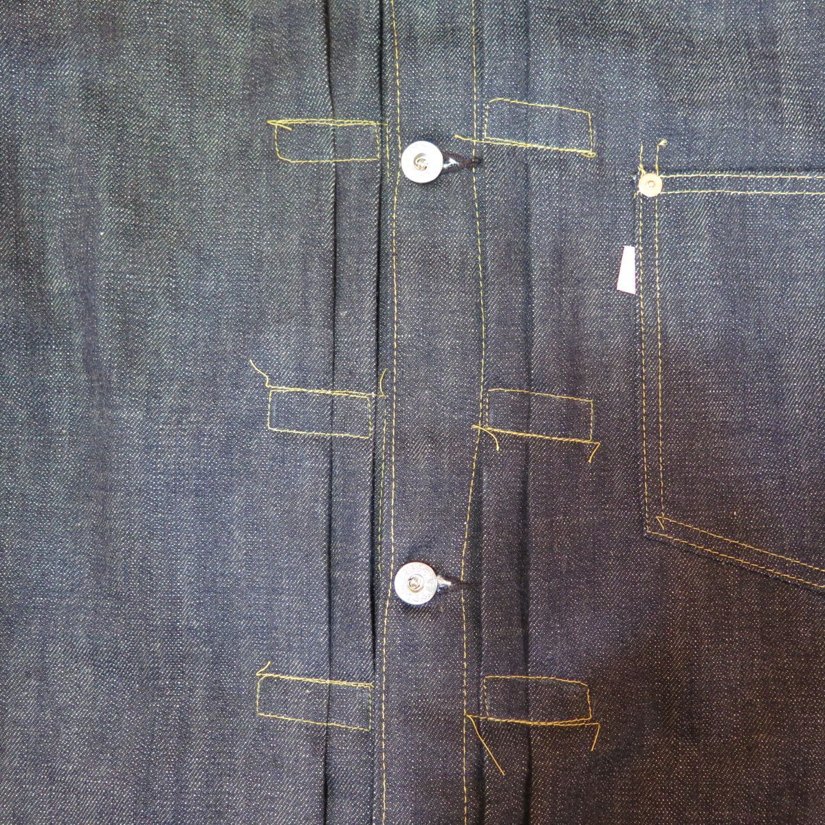 KIWAMI WWII】 ”極み”大戦モデル/最終退色タブ デニムジャケット 全