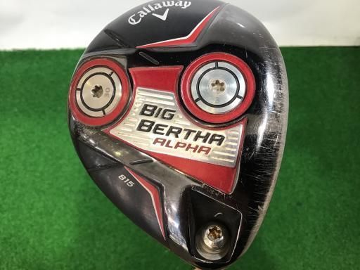 【】 キャロウェイ BIG BERTHA ALPHA 815 18° ユーティリティ UT BIG BERTHA ALPHA 815(ユーティリティ) (フレックスS) メンズ 男性用 右利き 右用 Cランク ゴルフクラブ