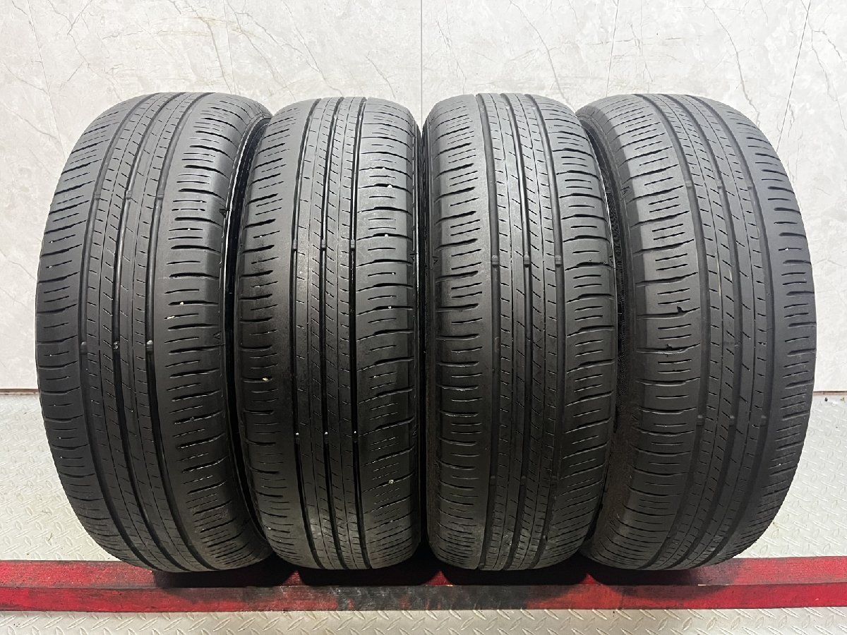DUNLOP ENASAVE EC 300 185 65 R 15 15インチ 夏タイヤ 4本 23年製 バリ溝 ウイングロード イスト ティーダ ノート アクア等 MTW 392