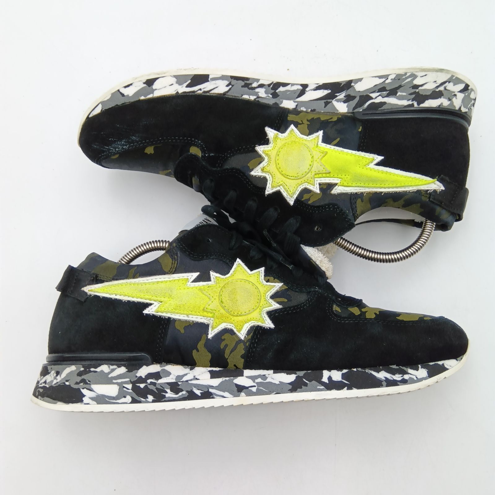 URBAN SUN アーバンサン スニーカー 迷彩柄 ブラック 黒 メンズ 42 B-5