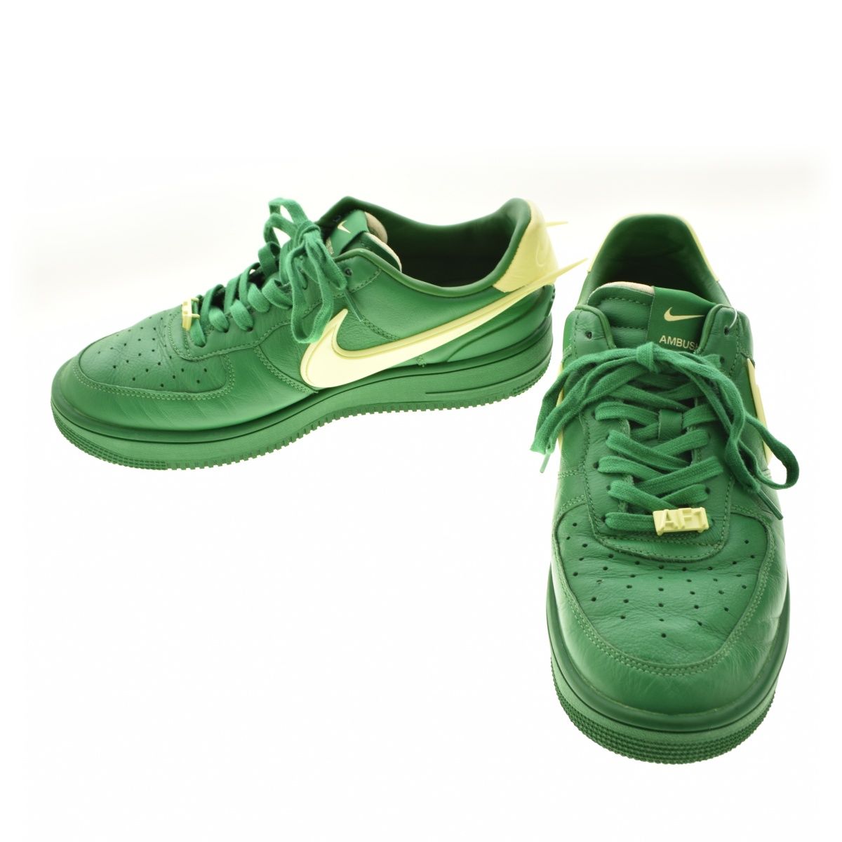 NIKE×AMBUSH】DV3464-300 Air Force 1 Low Pine Green and Citron エア 