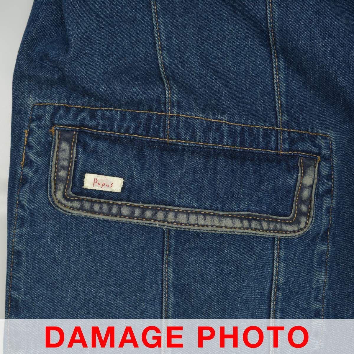 PAPAS】襟コーデュロイカバーオール - メルカリ