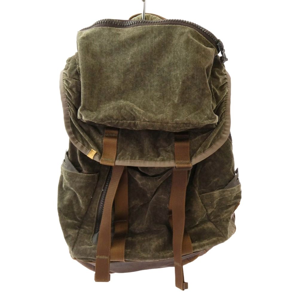 VISVIM ビズビム MILITARY BACKPACK ミリタリー コーデュロイ バックパック カーキ系