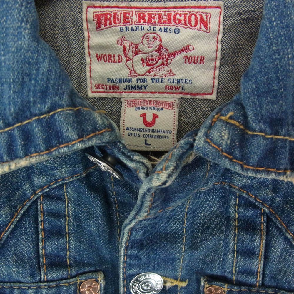 TRUE RELIGION トゥルーレリジョン JIMMY デニムジャケット インディゴ