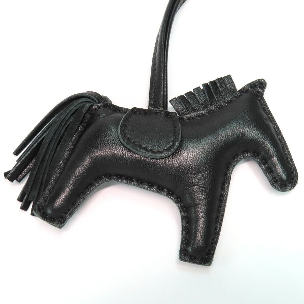 名古屋】エルメス ロデオPM ソーブラック バッグチャーム D刻印 2019年