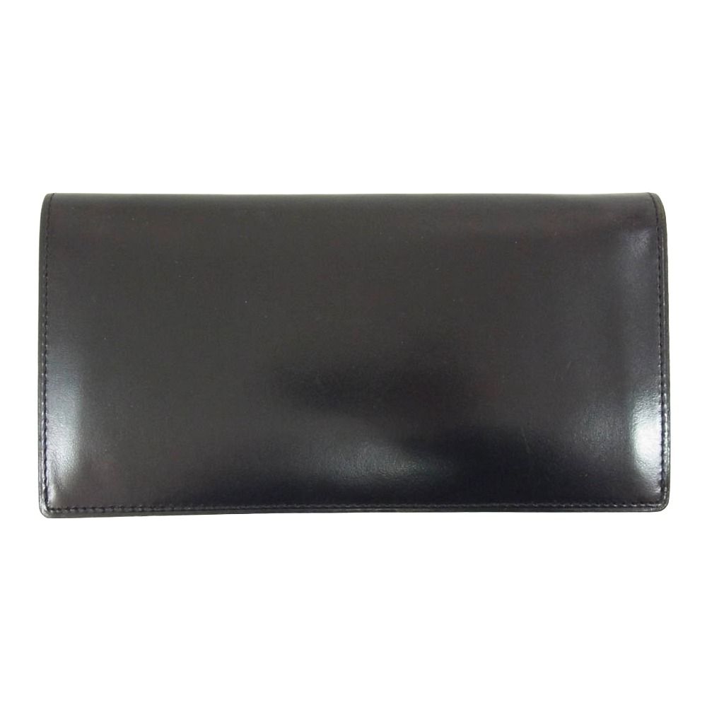 GANZO ガンゾ ブライドルL型ファスナー ブラック GANZO ガンゾ 57187-10 THIN BRIDLE シンブライドル ファスナー 小銭