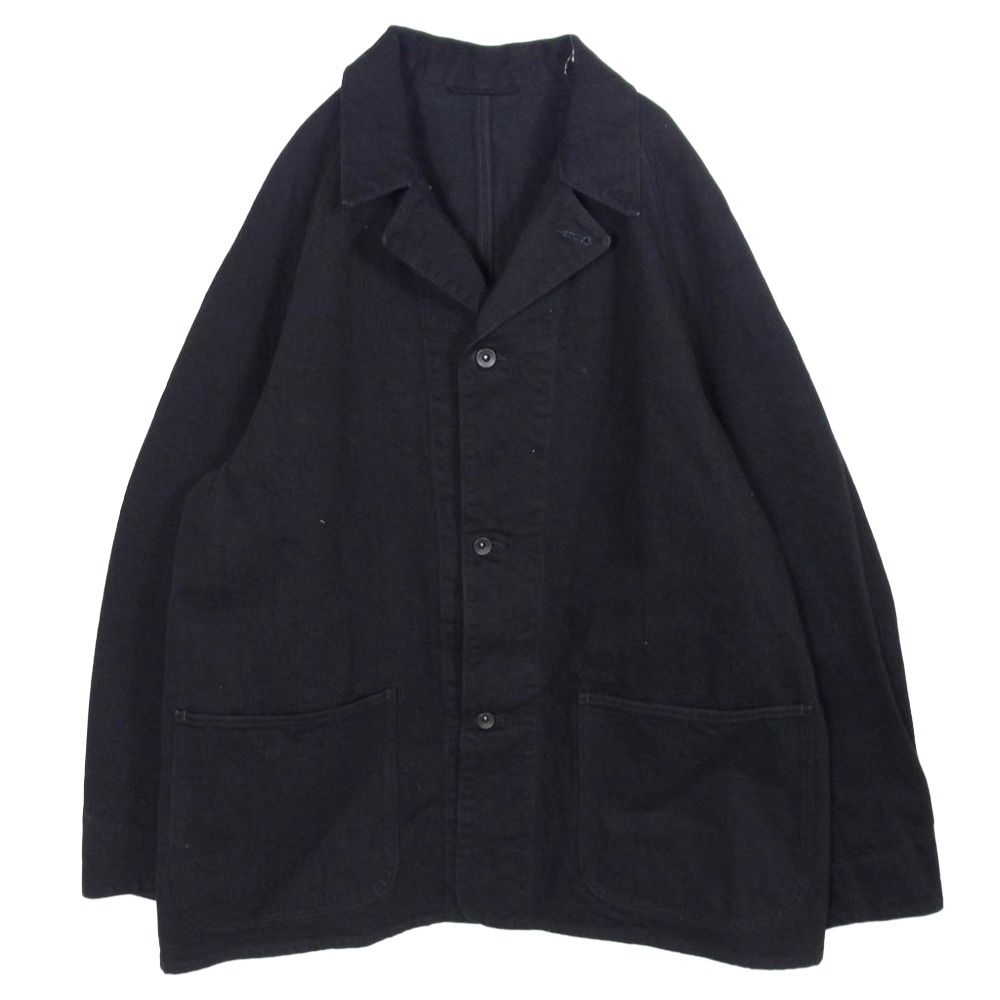 COMOLI コモリ 25 AW C 03-01002 BLACK DENIM WORK JACKET ブラック デニム ワークジャケット ブラック系 3