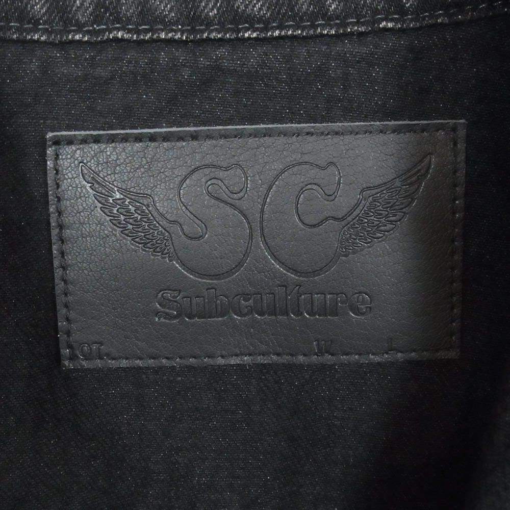 SUBCULTURE サブカルチャー SCJK-CL22 S0505 JACKET デニム ジャケット