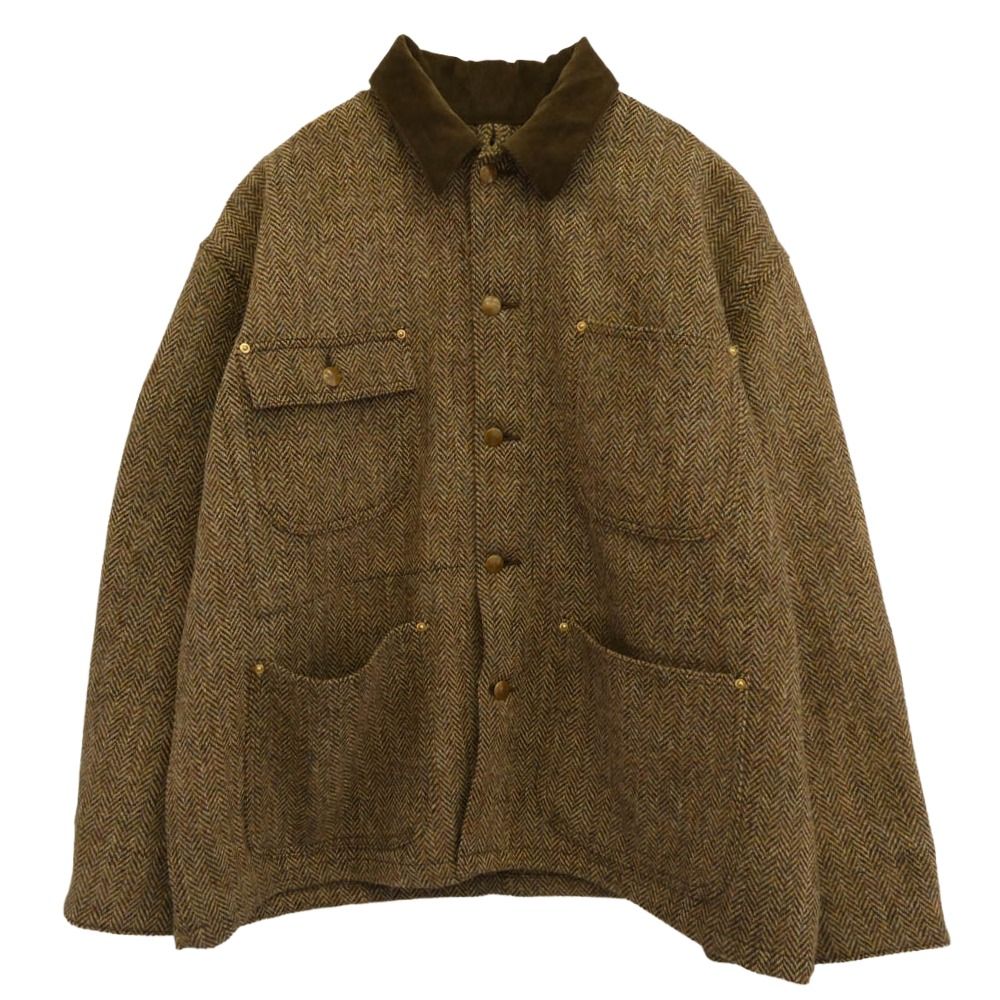orSlow オアスロウ HARRIS TWEED RELAX FIT COVERALL ハリスツイード