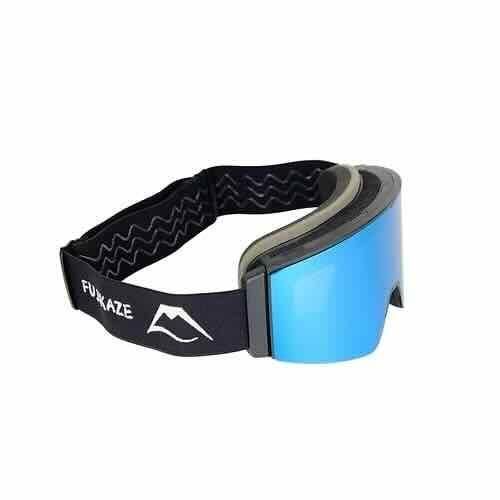 フジカゼ 電熱ゴーグル SNG-03 Blue ウインタースポーツ ゴーグル