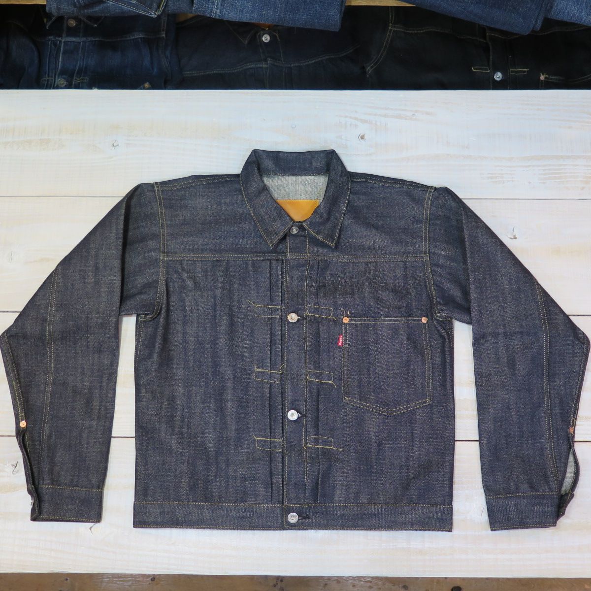 EXTRAS ハンドメイドデニムジャケット　大戦モデル KIWAMI KIWAMI WWII】 ”極み”大戦モデル デニムジャケット 全サイズ